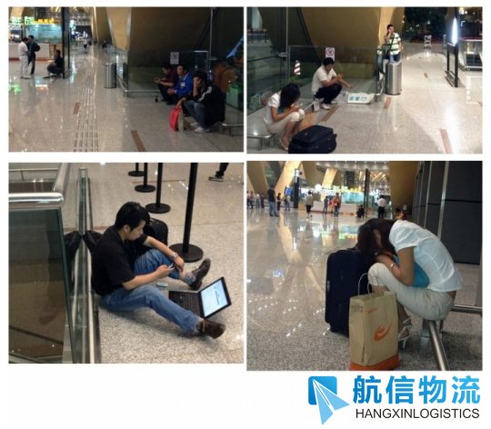 长水机场候机厅无座位　网友调侃请自带板凳